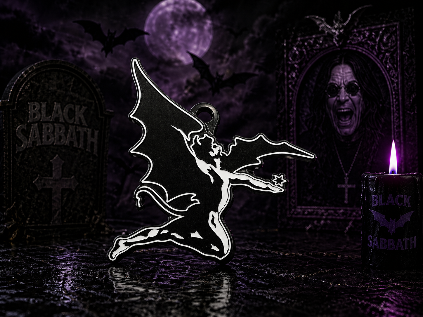 Black Sabbath Keychain