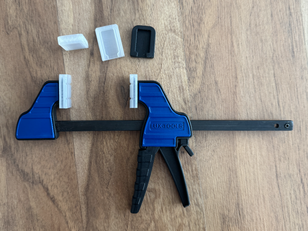 LUX-TOOLS Mini-Einhandzwinge Ersatzbacken