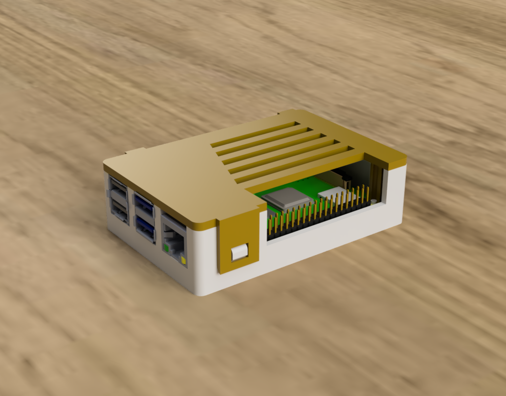 Raspberry Pi4 GPIO case