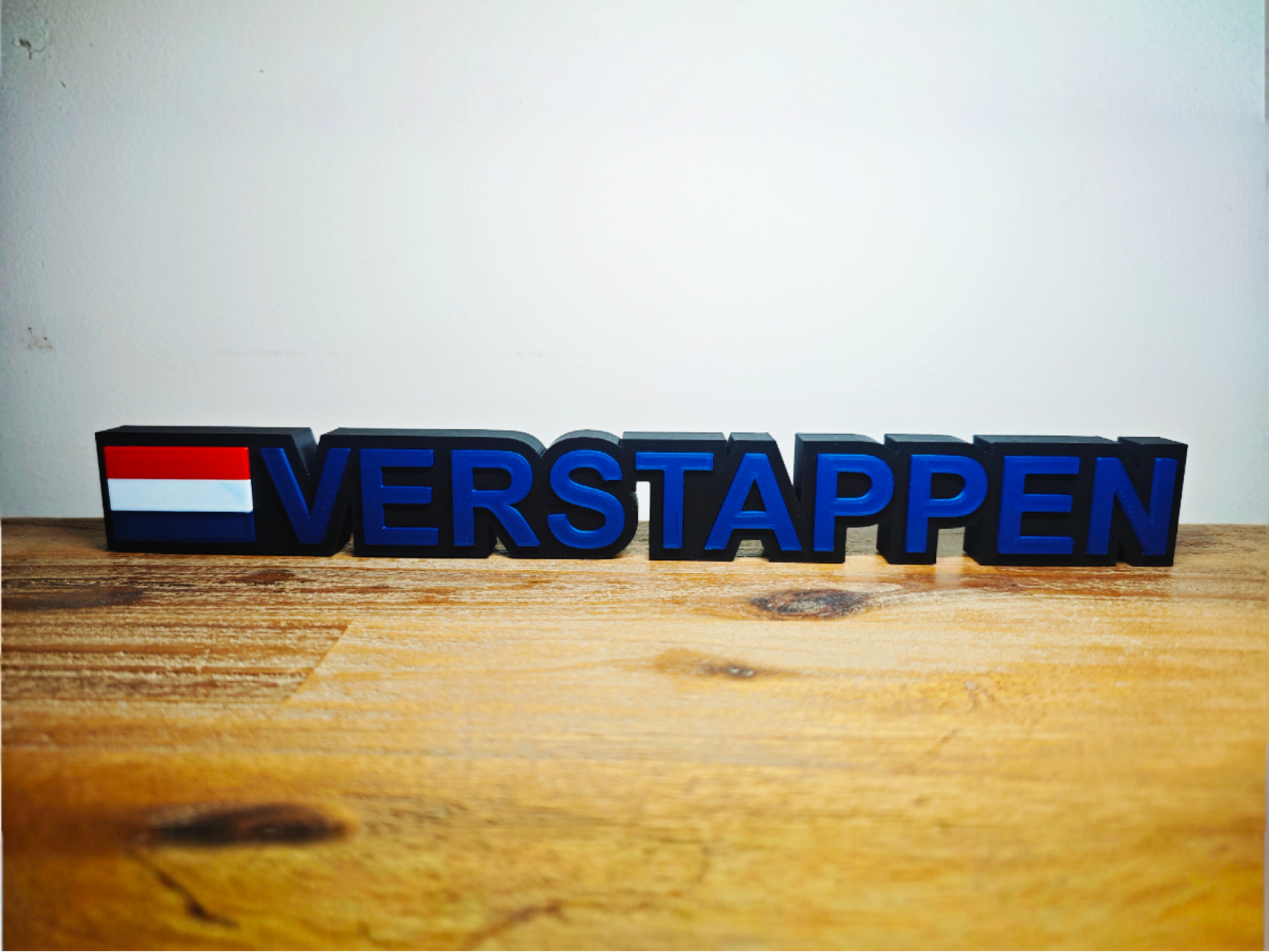 F1 Driver Nameplate - Verstappen