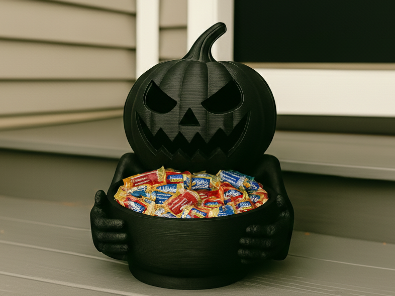 Midnight Muncher (Halloween Bowl)