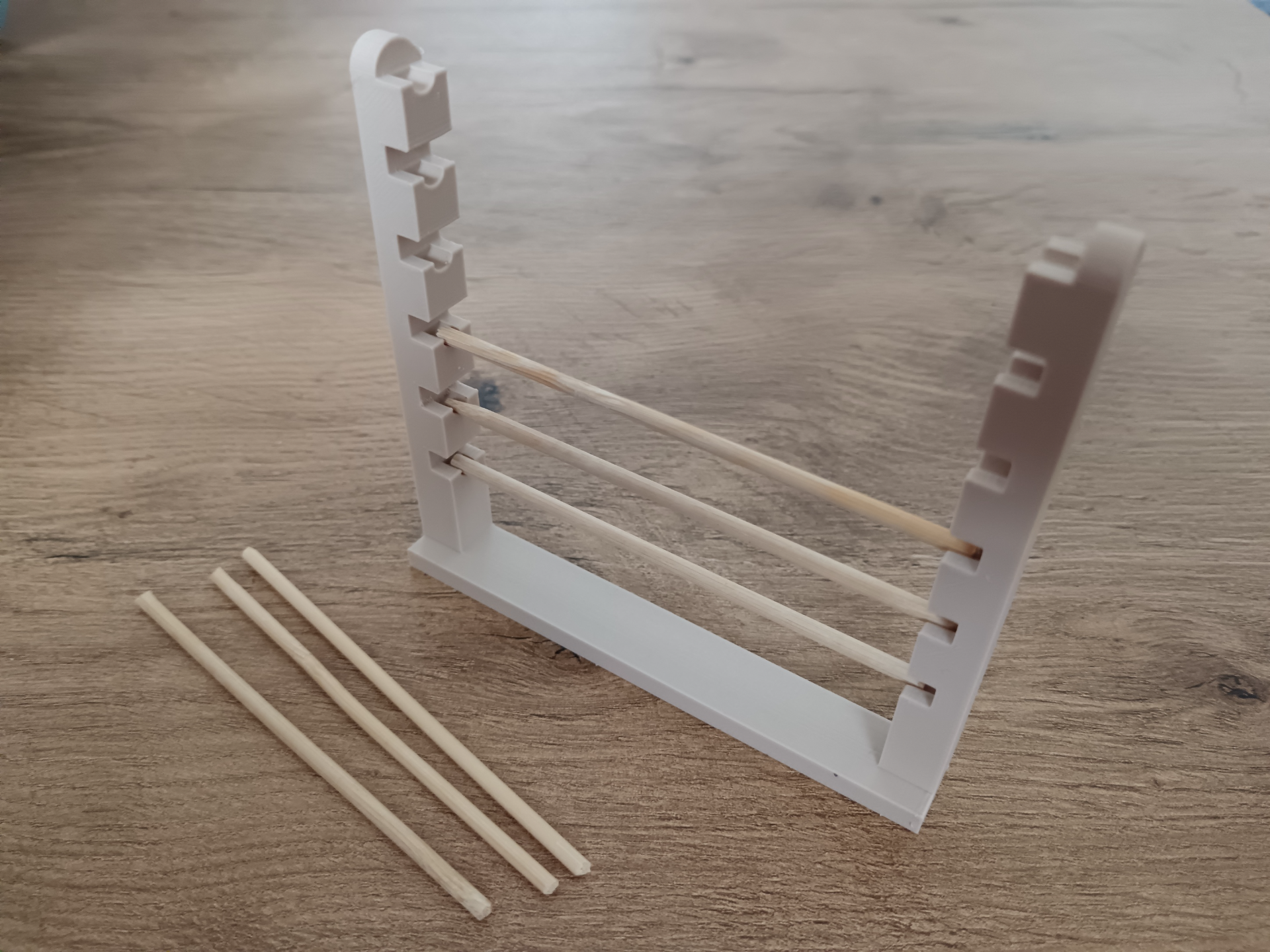 Guinea pig - horizontal bar