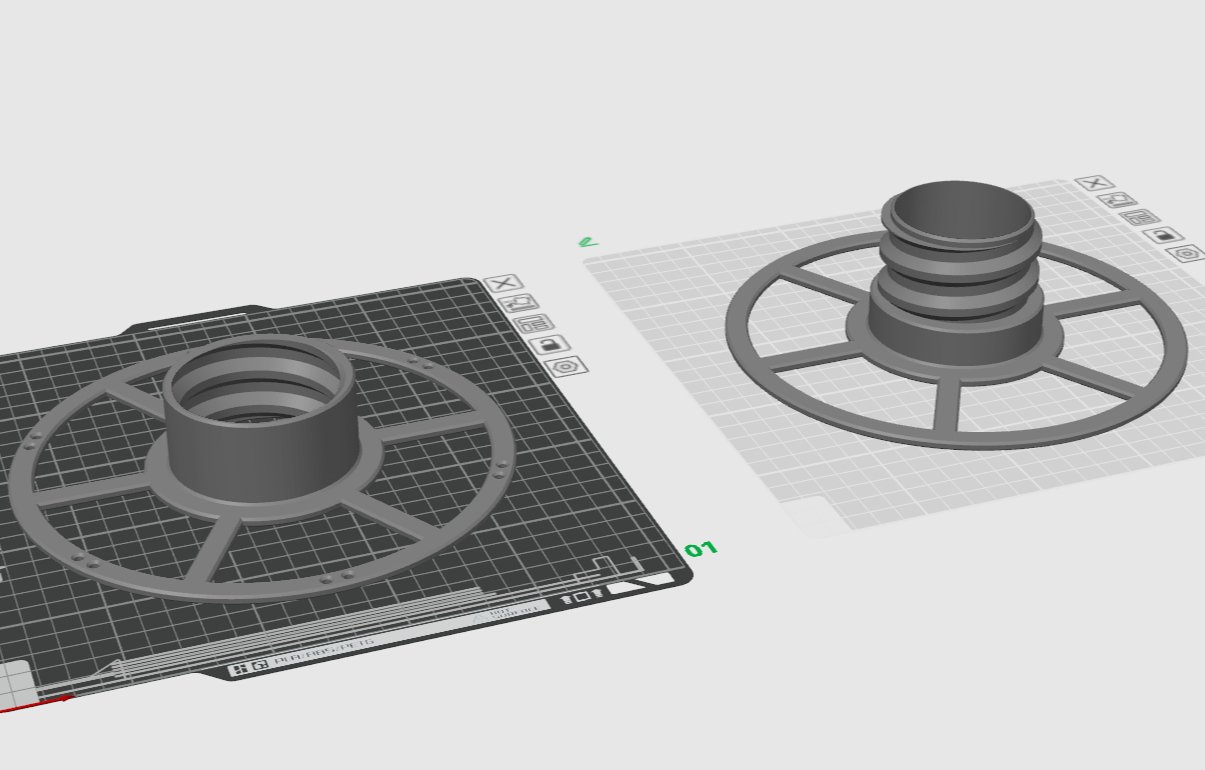 Cardboard Spool Replacement - Printable Threads