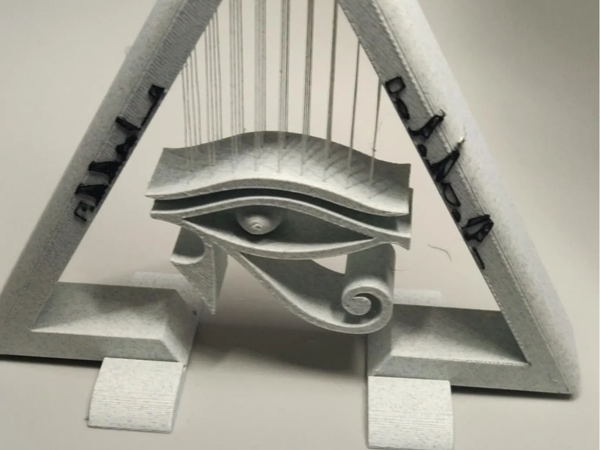 Eye of Horus Floating Sculpture, Egyptian Art