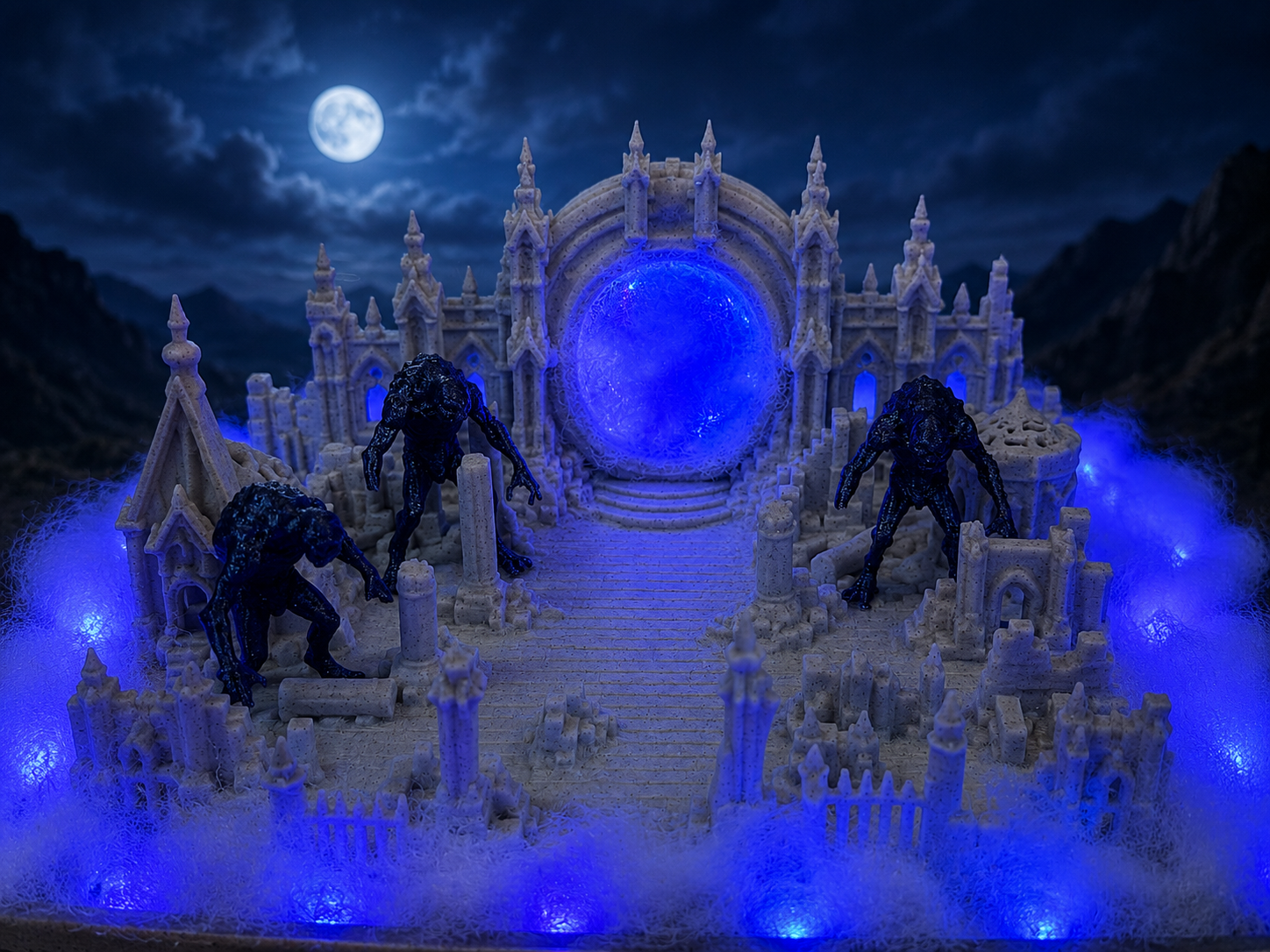 Beyond the Last Gate - With Light Effects