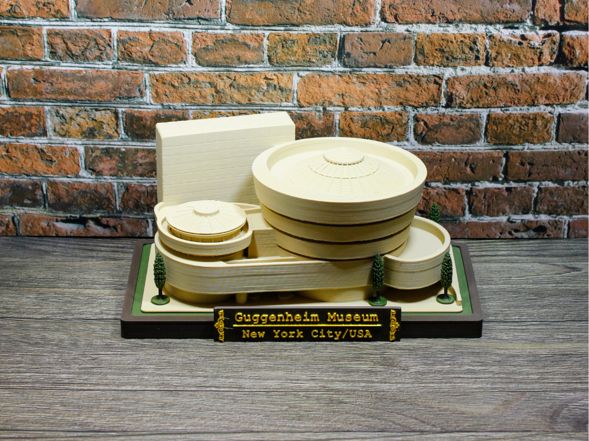 Guggenheim Museum New York – 3D-Druck Diorama