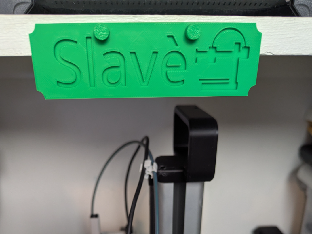 A1 mini printer plaque