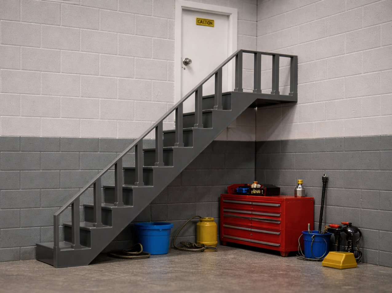 1/24 scale staircases