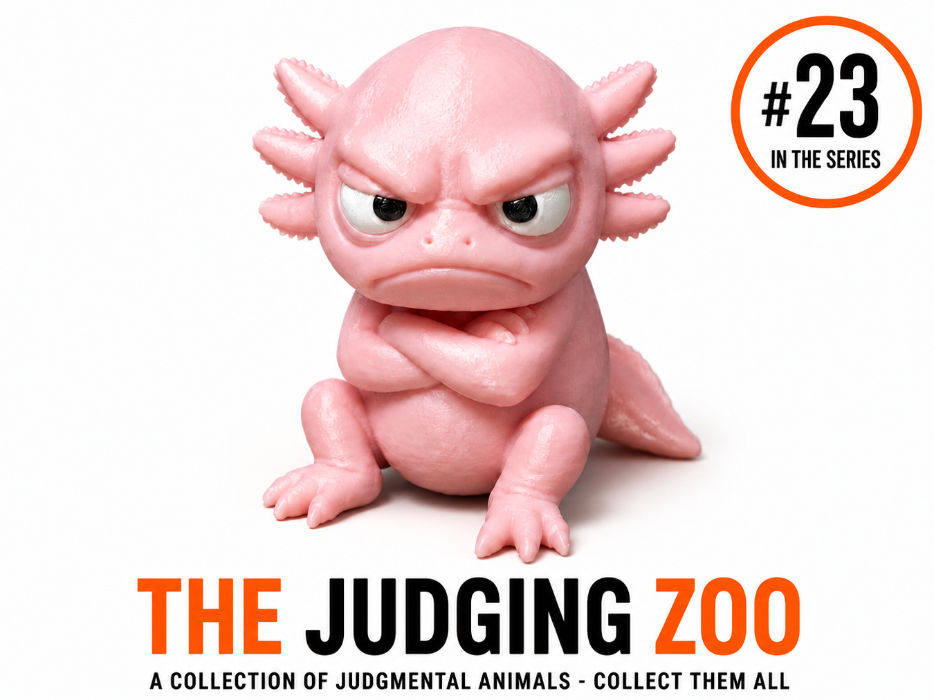 Grumpy Axolotl – The Judging Zoo#23|CON AMS NO AMS