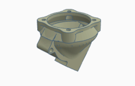 Fan Adapter 5010 to 4040 Air Lüfter Plate