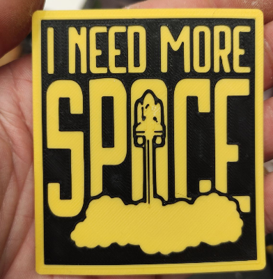I need more space - small