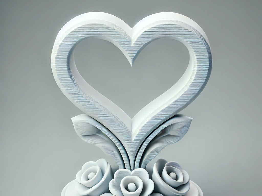 Valentine's Day figurine