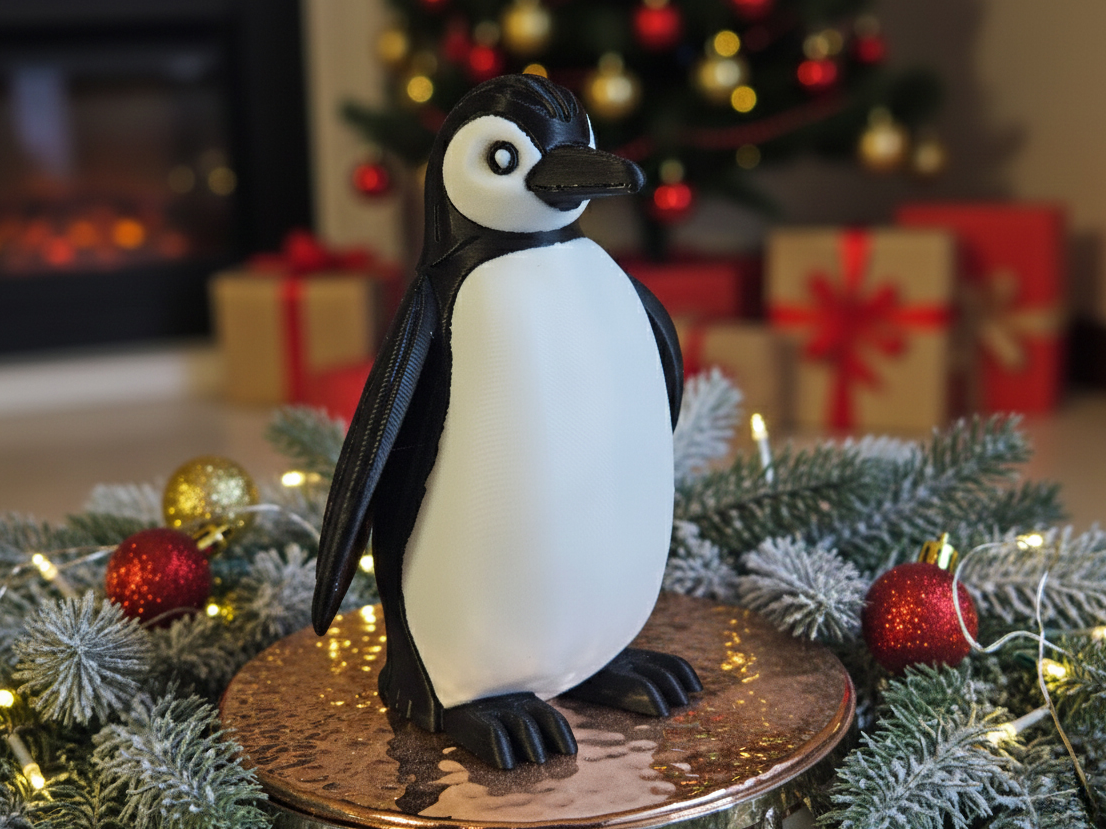 Ornate Penguin Figure