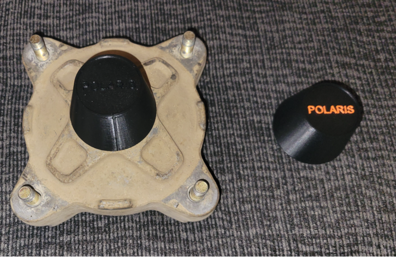 Polaris rzr 800 front center cap