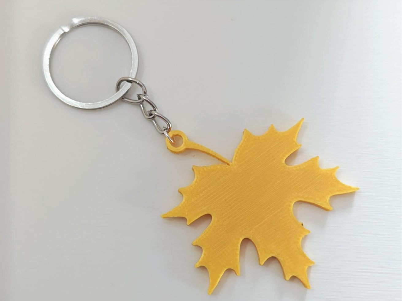 Maple Leaf Keychain