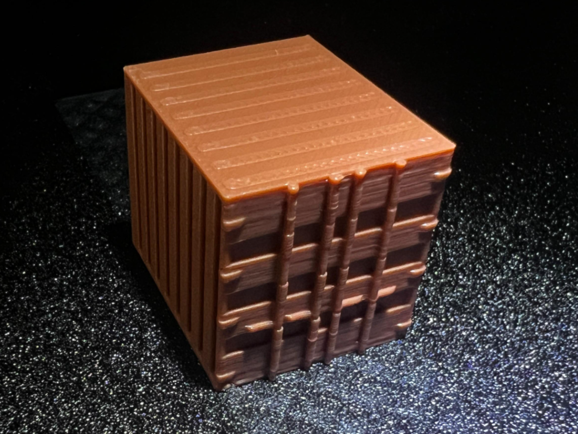 Sea container 10ft H0 | Easy-to-print