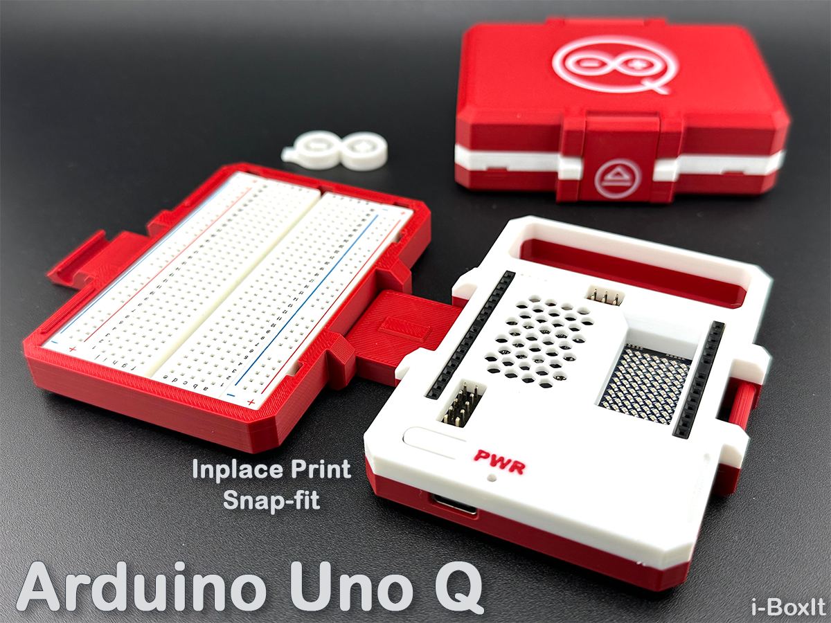 Arduino Uno Q Case | Travel Lab
