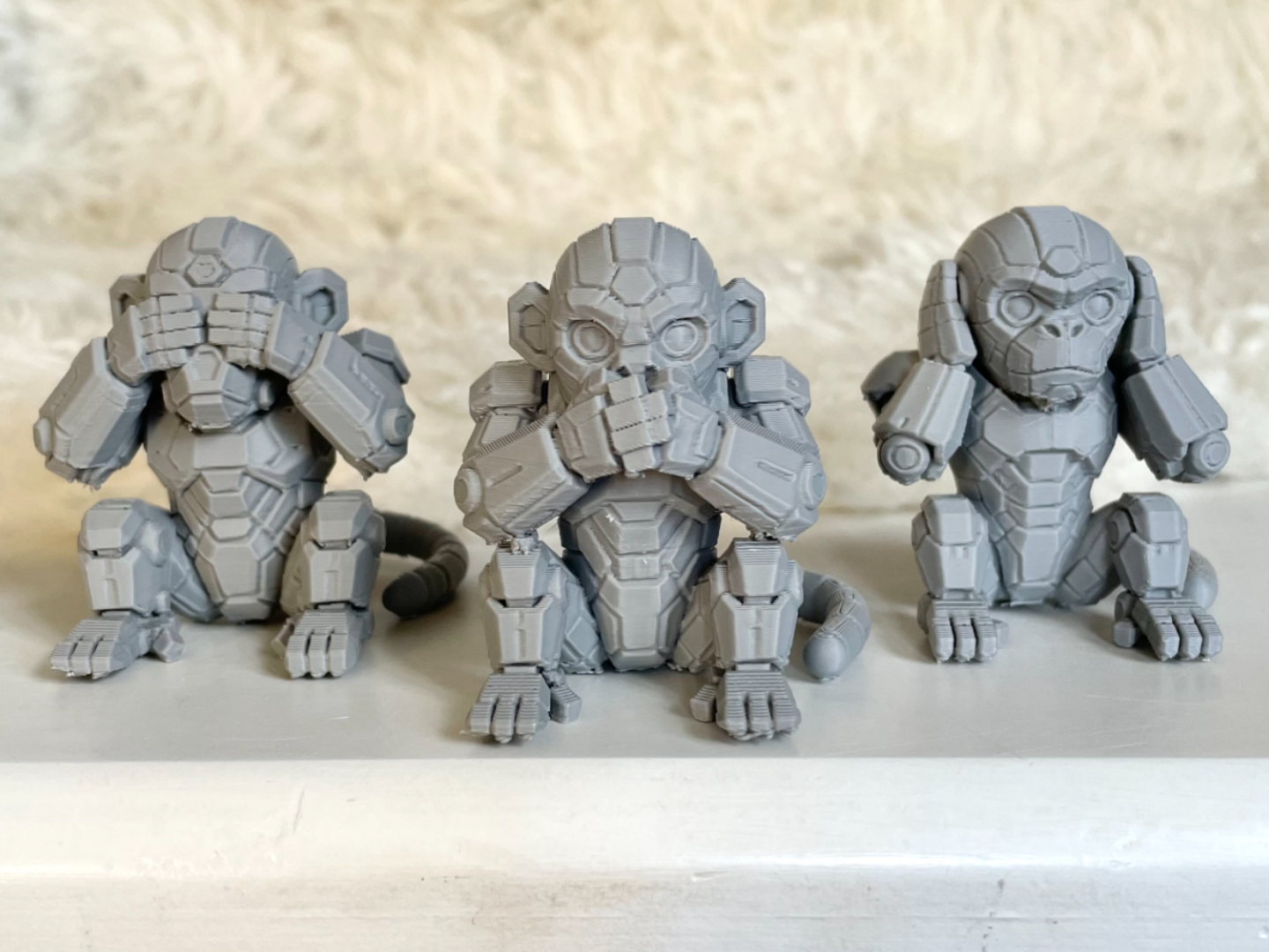 Mecha Monkeys - See No Evil...