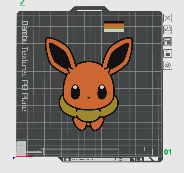 Pokemon - Evee Multicolor