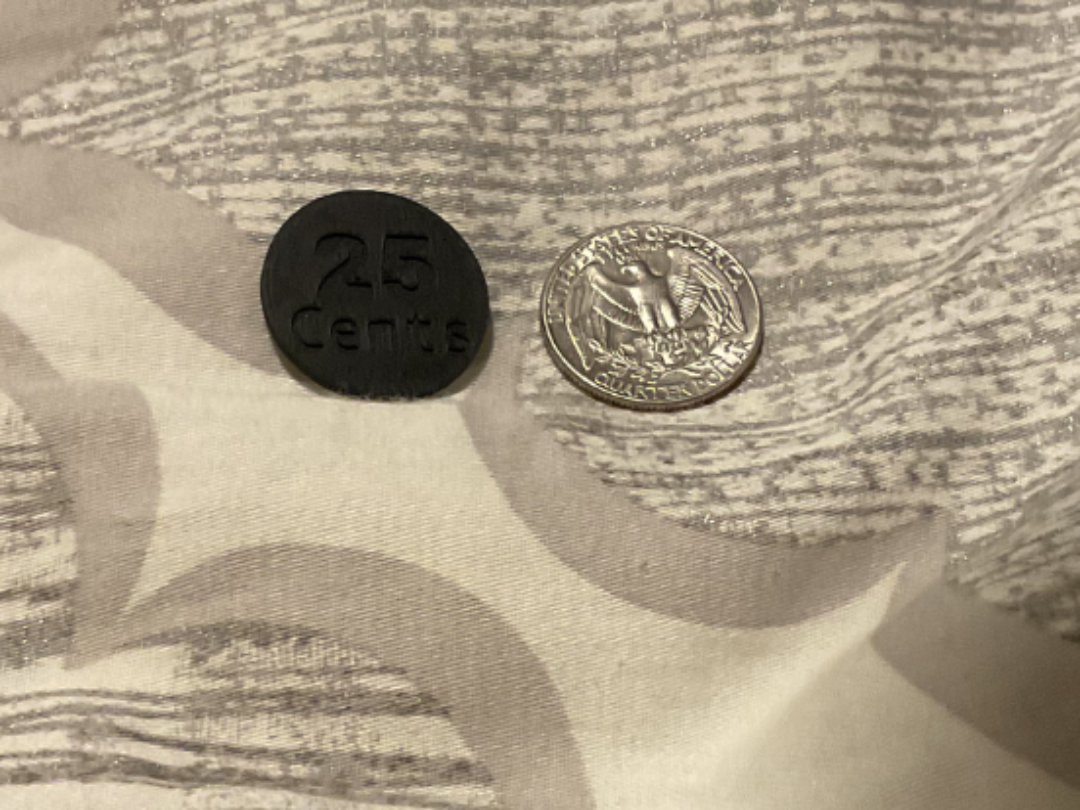 Fake Quarters (Exact Measurements - Works)
