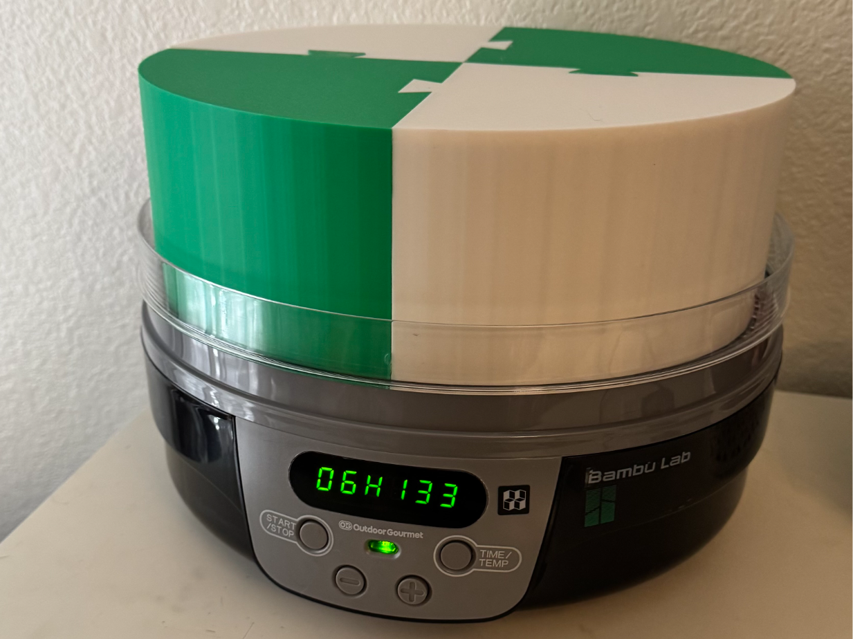 Filament Drying Lid for Dehydrator