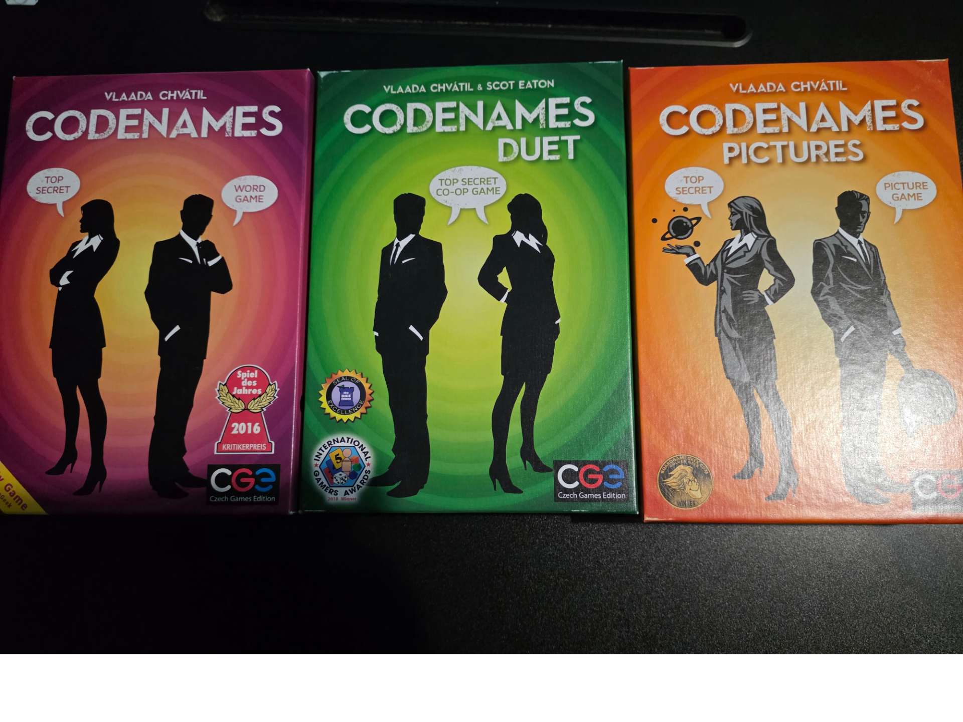 Codenames 3 in 1 Insert