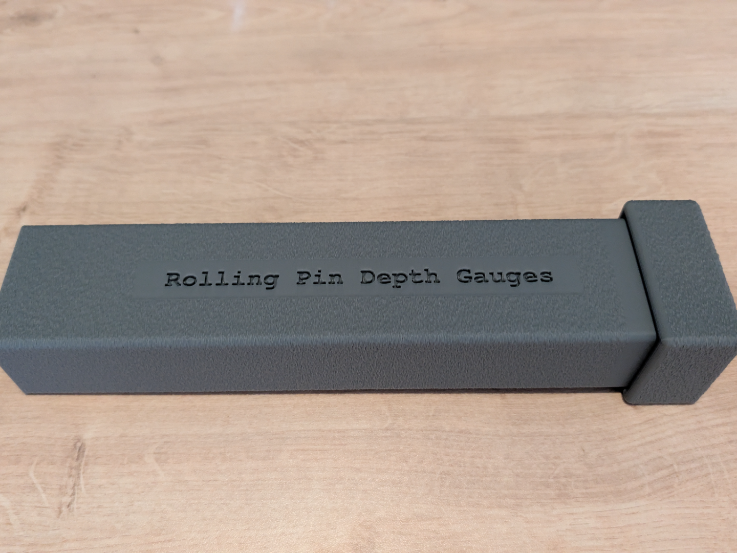 Rolling Pin Depth Gauges and Storage Box