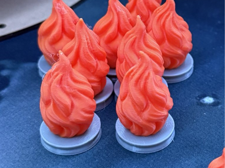 Fire Flame 28mm Miniature