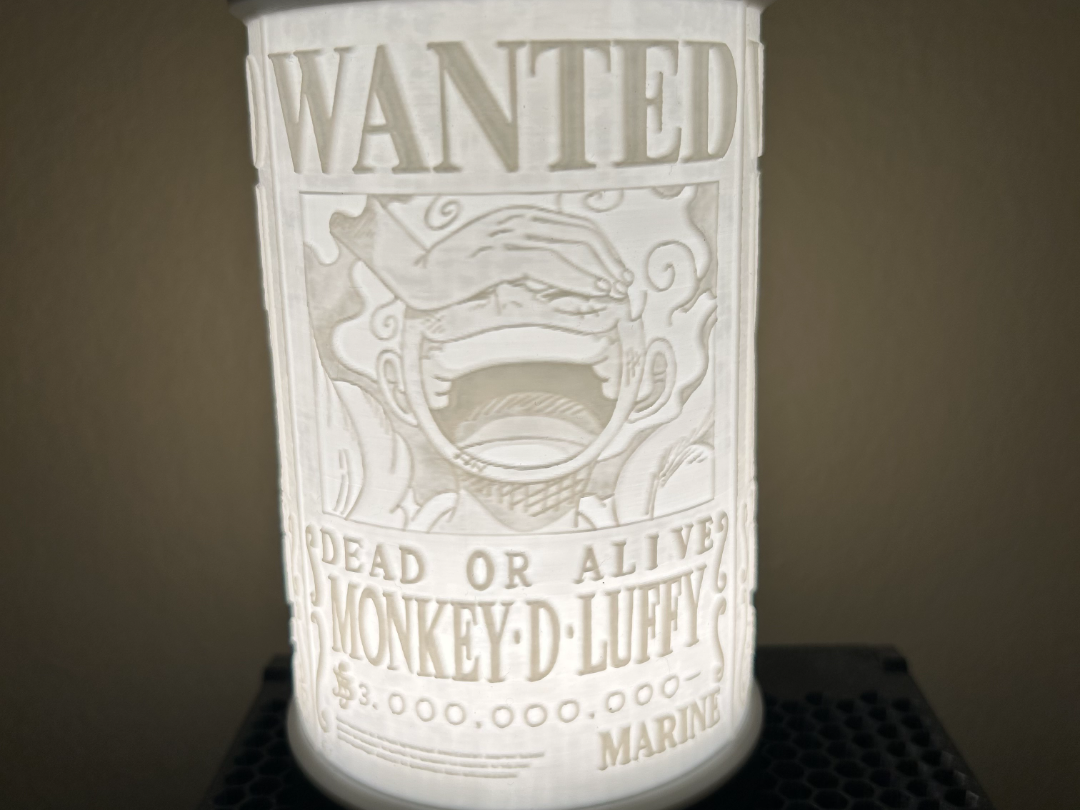 Lampada One Piece Monster Trio (Luffy-Zoro-Sanji)