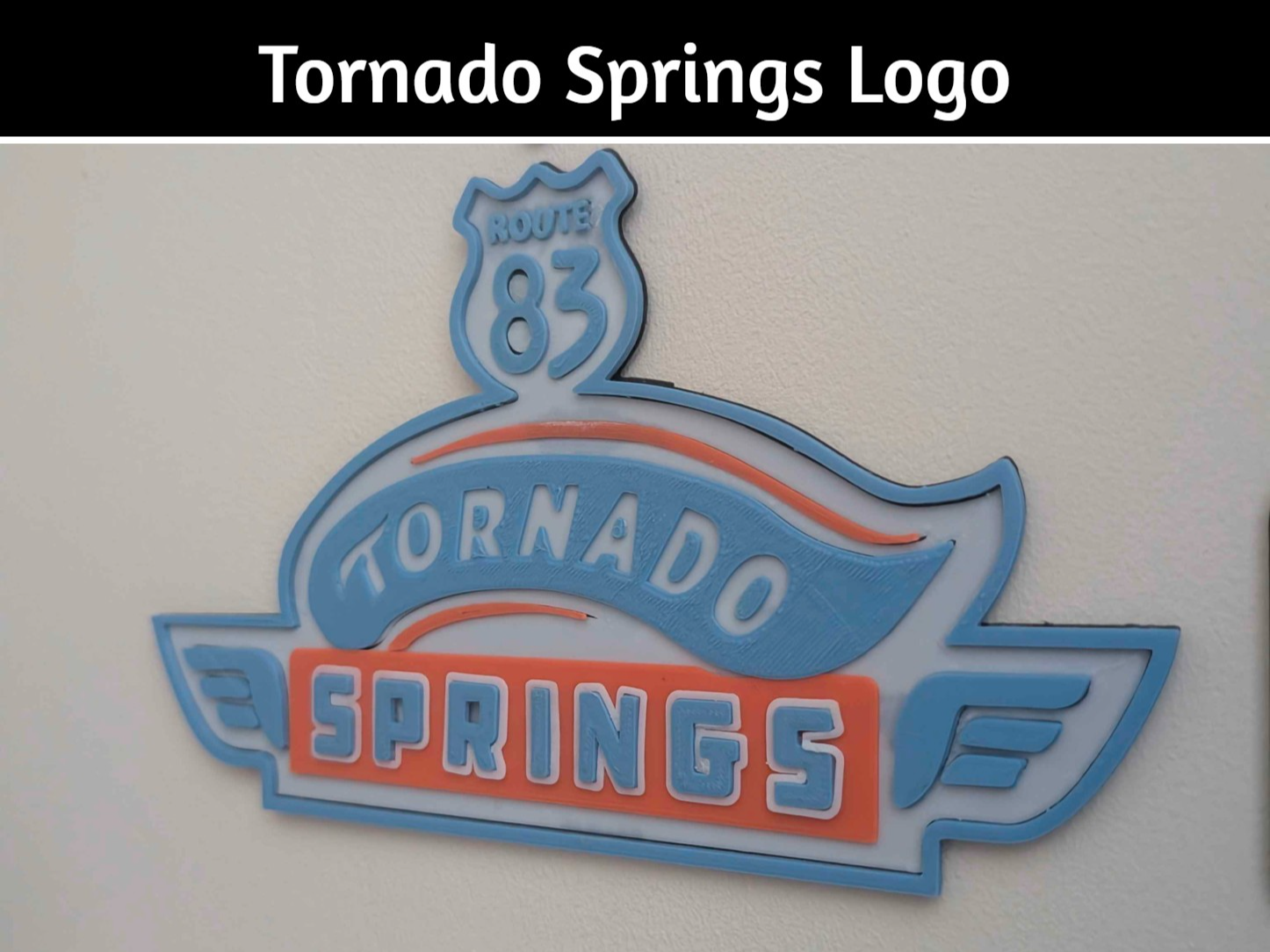 Tornado Springs 3D Logo- Paulton's Park