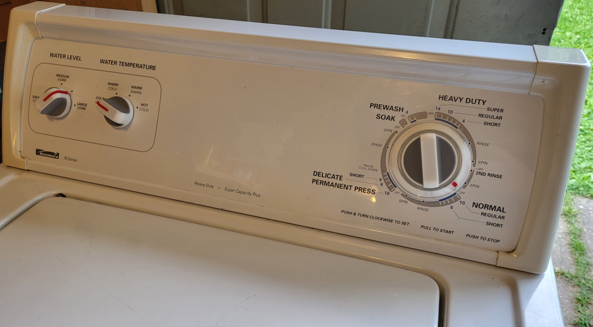 Kenmore Washing Machine knob replacement