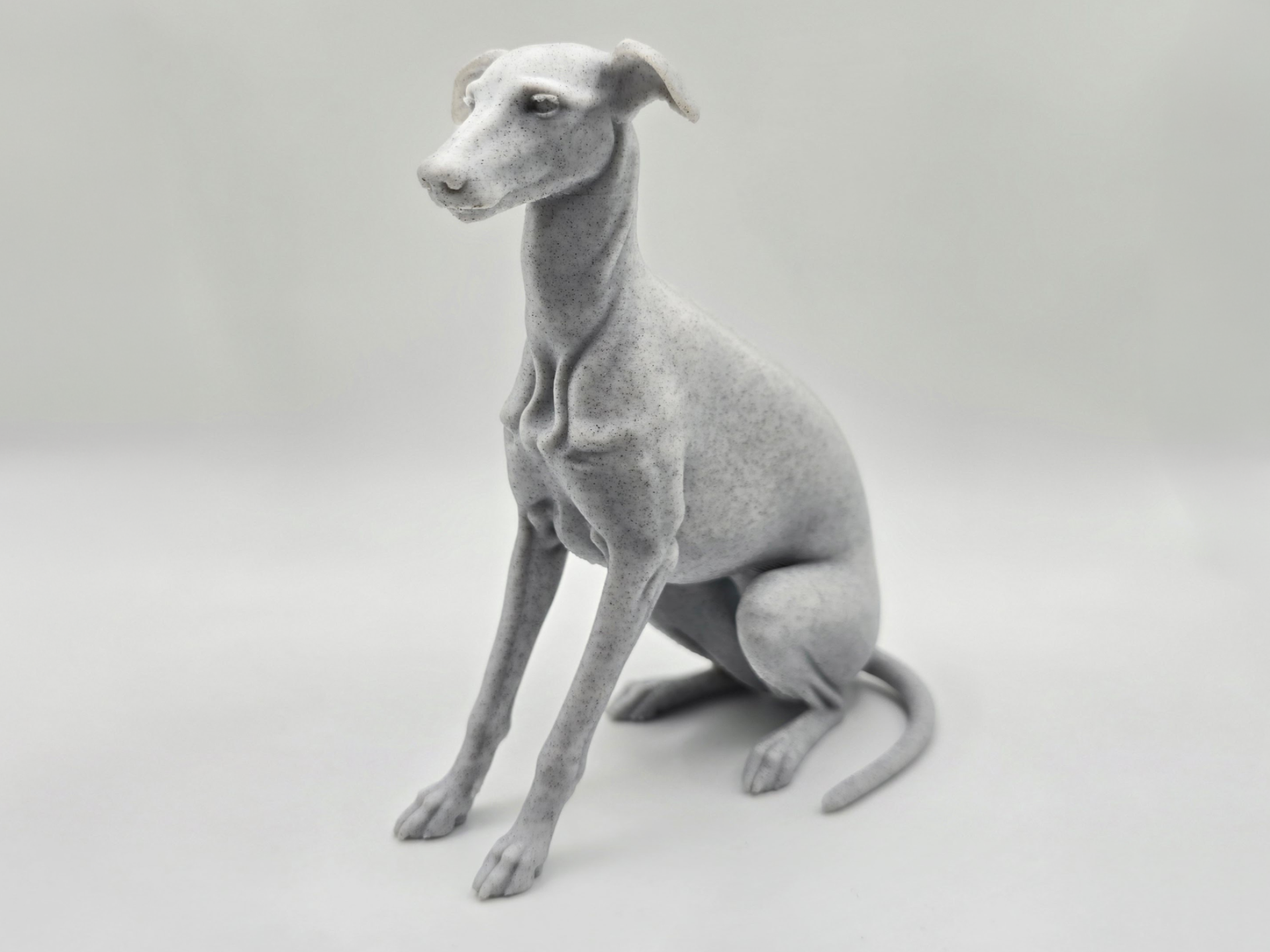 Whippet Statue
