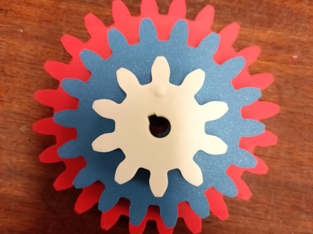 gear train- perfect for a school experiment
