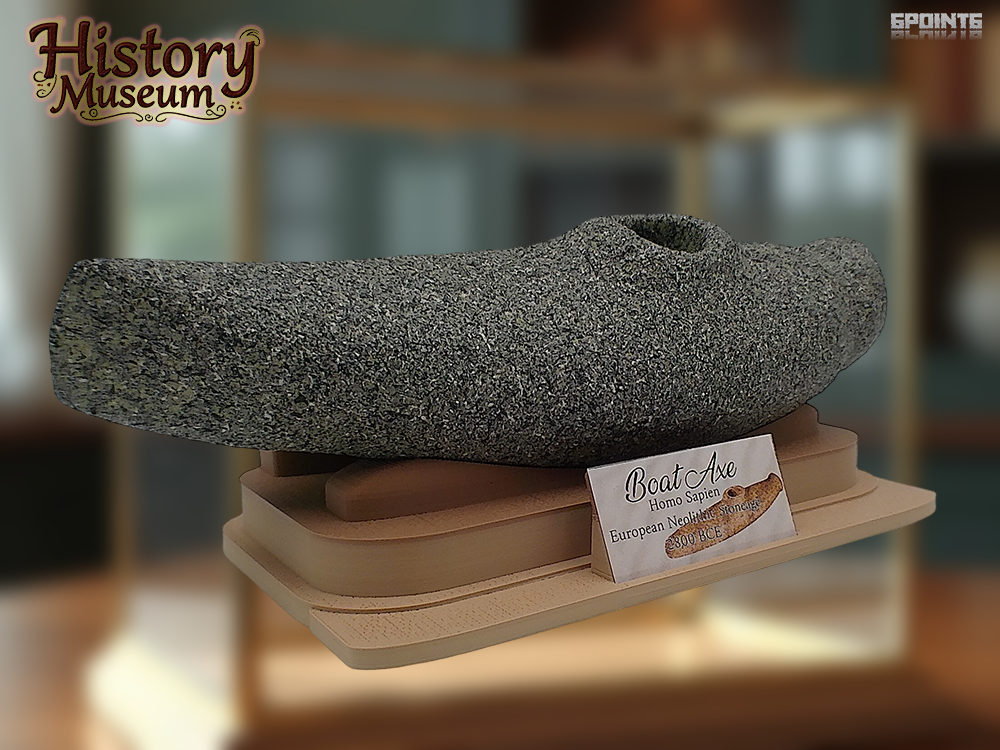 History Museum - European Neolithic Stoneage Axe