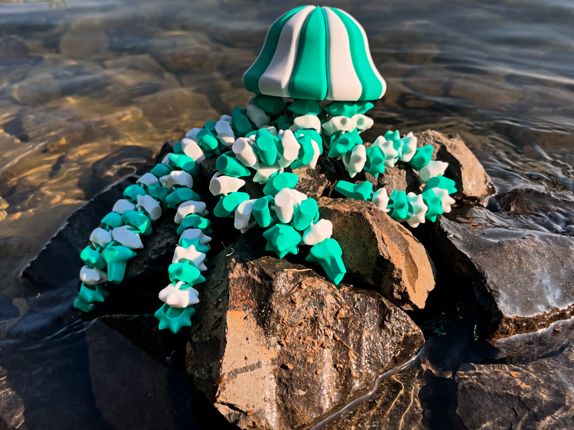 Jelly Fish Azure Orb