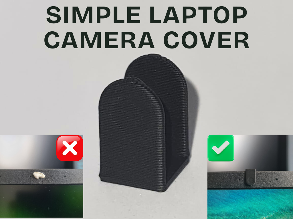 Simple Laptop Camera Cover