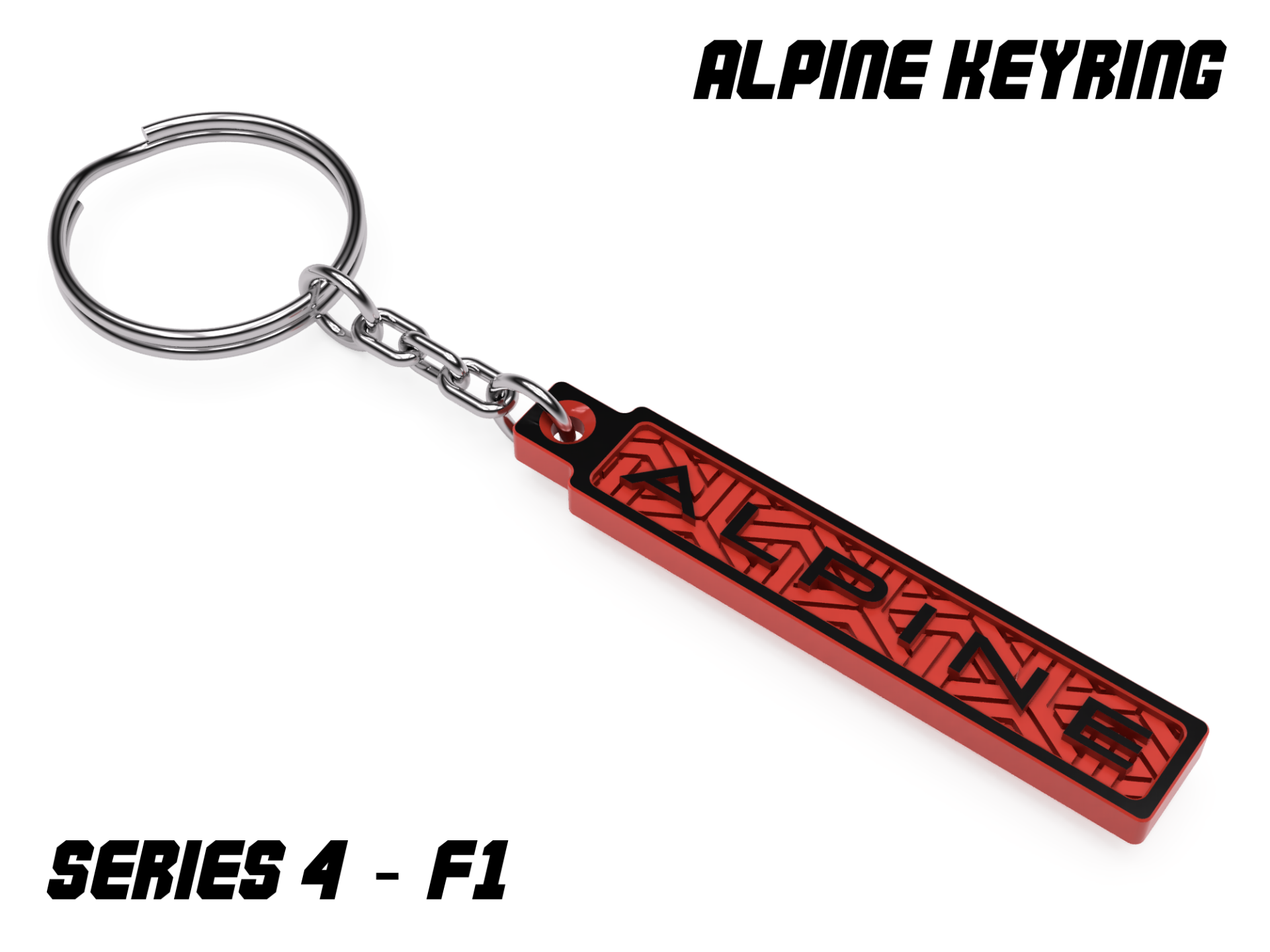 Alpine Keyring