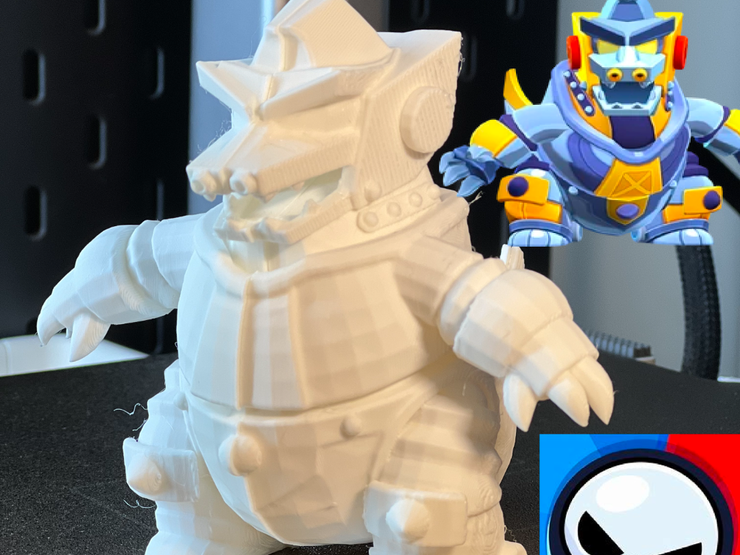 brawlstar ours nika mechagodzilla