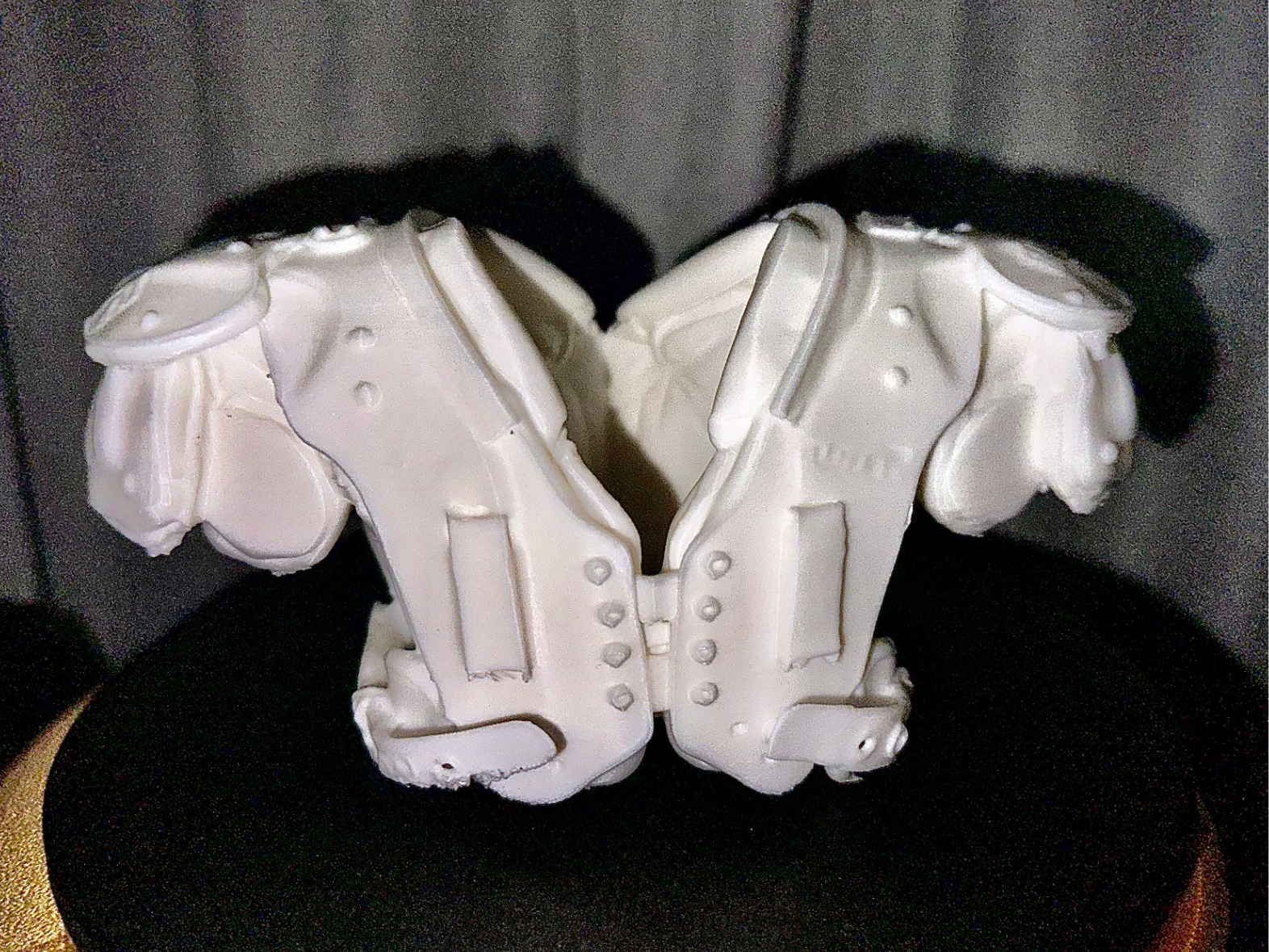 Football Pads, hefty print