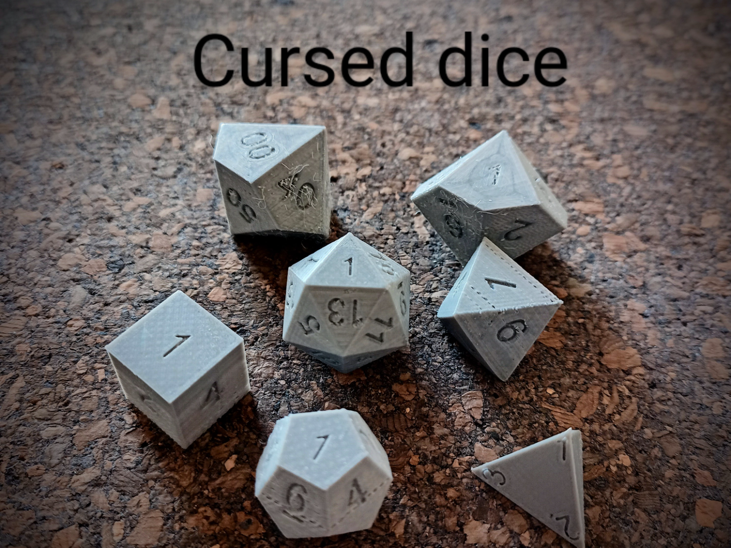 Cursed Dice Set
