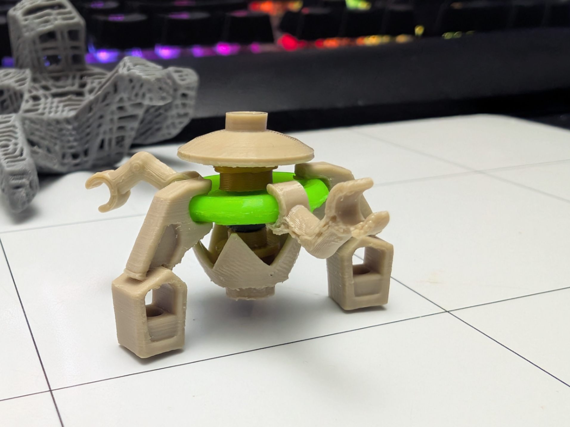 Brick Rocky minifigure from Project Hail Mary set
