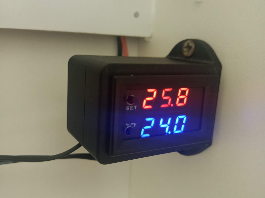Temperature controller mount enclosure