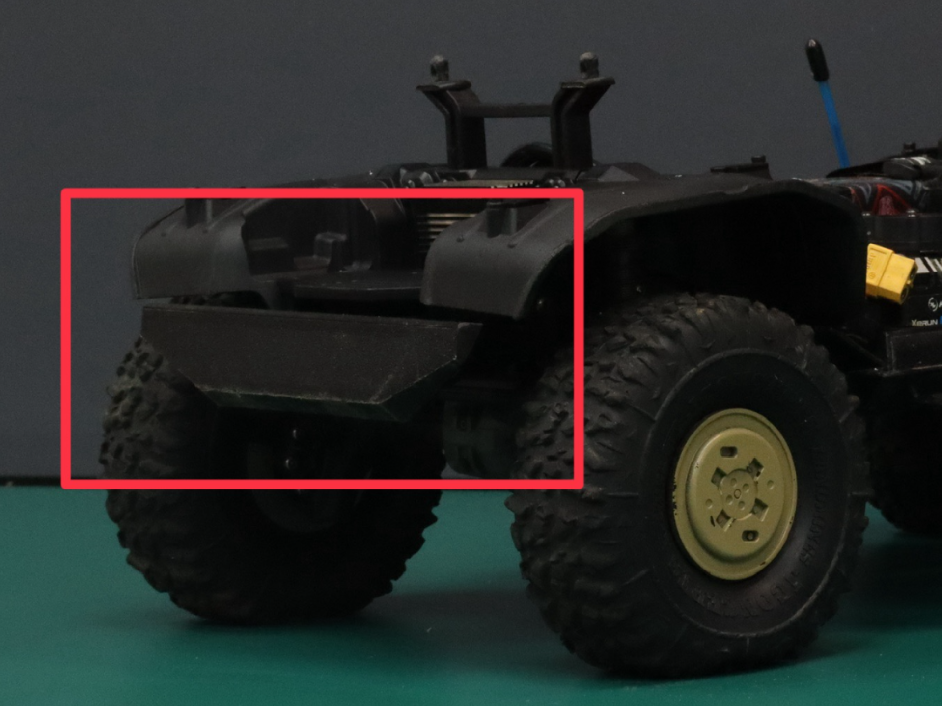 DITV-01 body parts（Trx4/Trx6系列通用前保险杠总成）