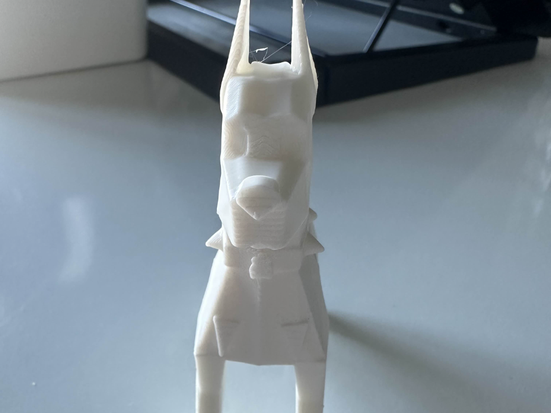doverman estilo papercraft