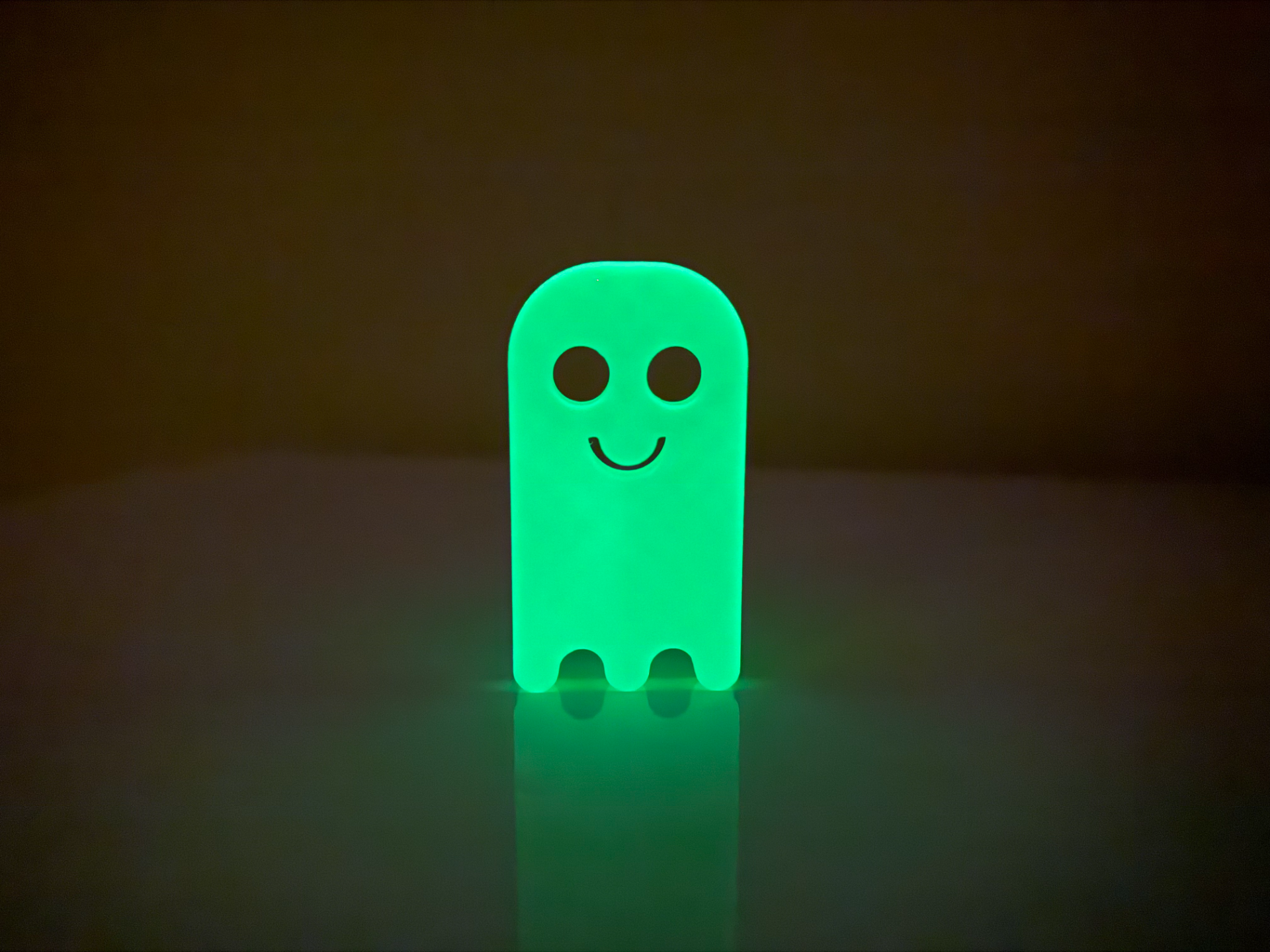 Cute Glow Ghost Domino