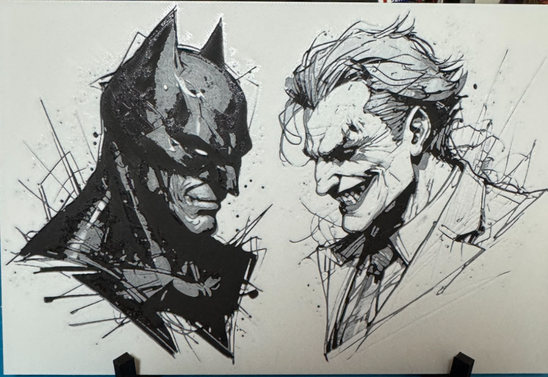 Joker vs Batman hueforge