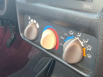 93 Pontiac Grand Am Heater Control Knob