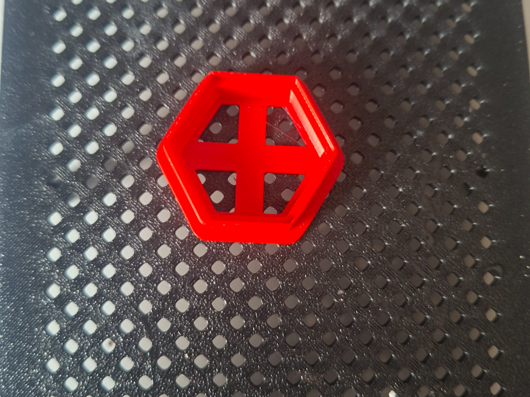 cortador de arcilla hexagono