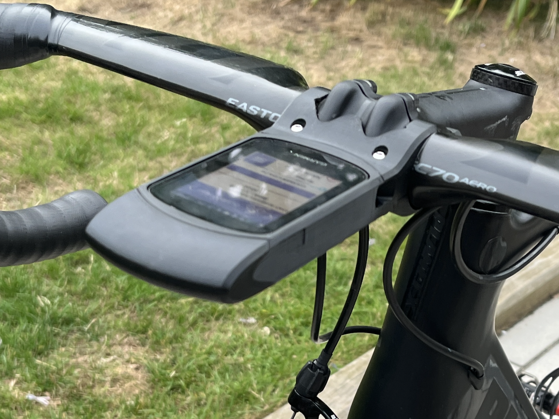 Garmin 840 aerodynamic mount - 3T Apto version