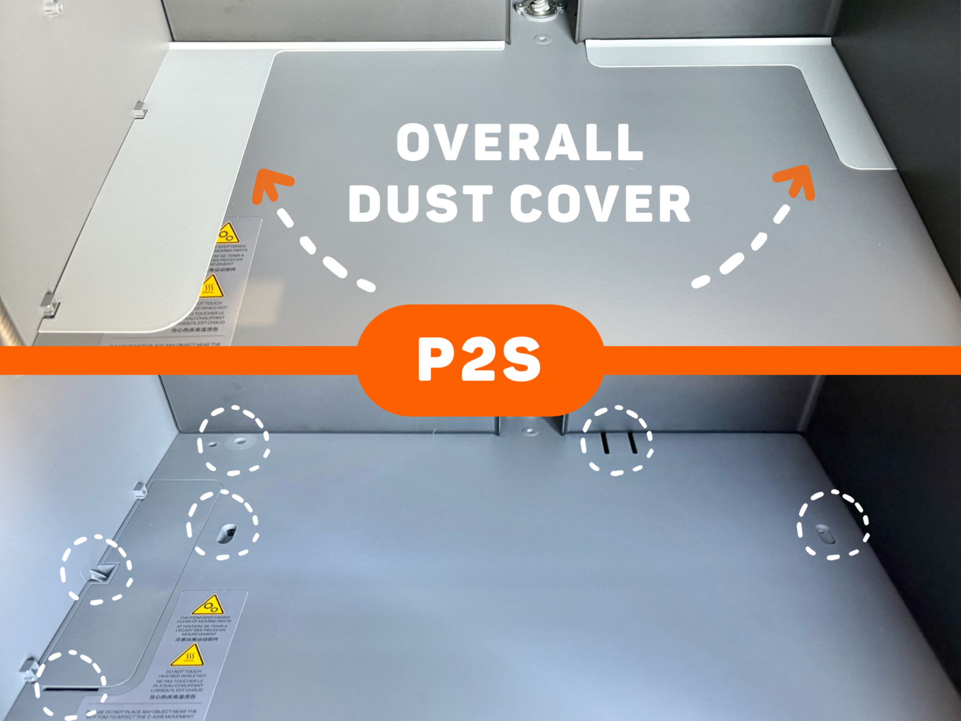P2S Bottom Overall Dust Cover